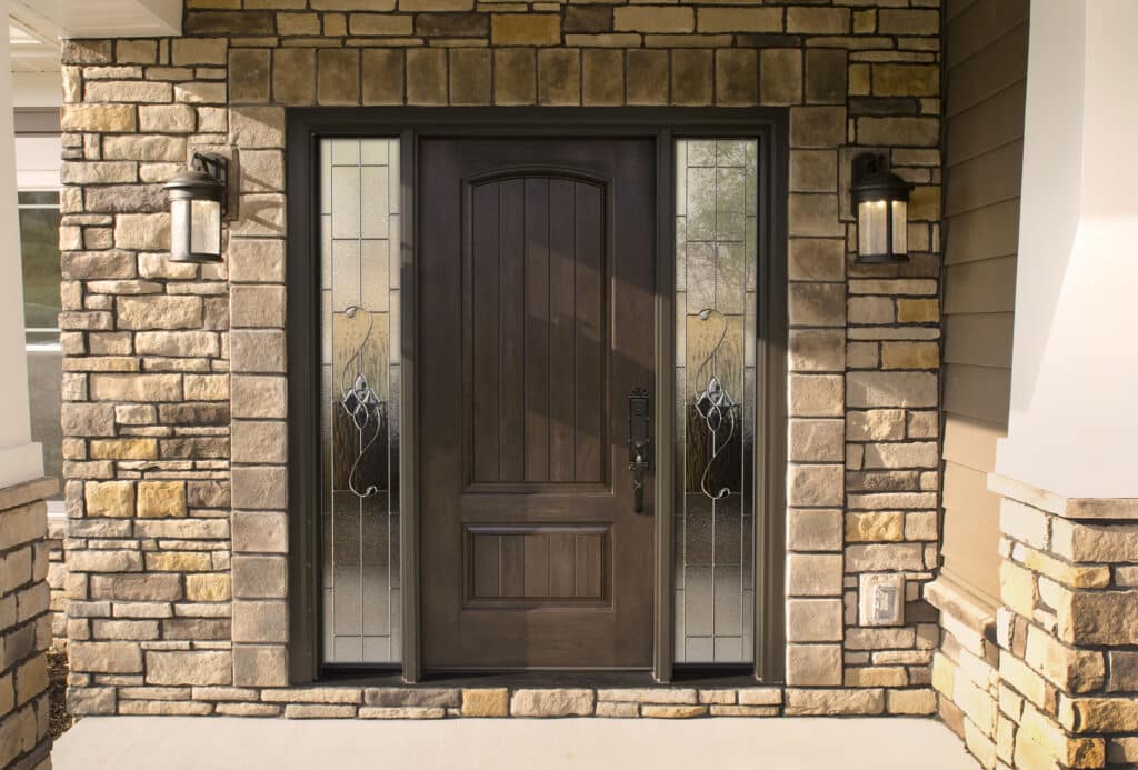 This hinged entry door in Phoenix from Provia is a beautiful example.